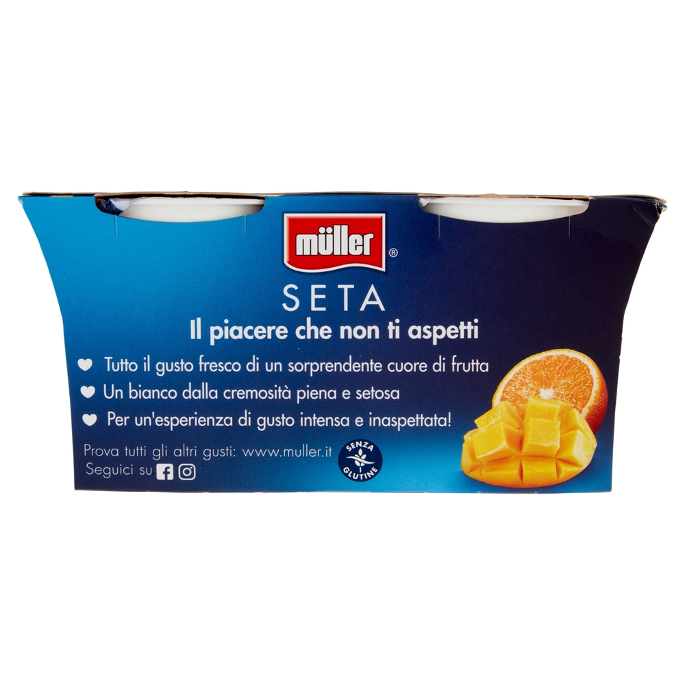 müller Bianco Seta con Cuore di Agrumi e Mango 2 x 125 g